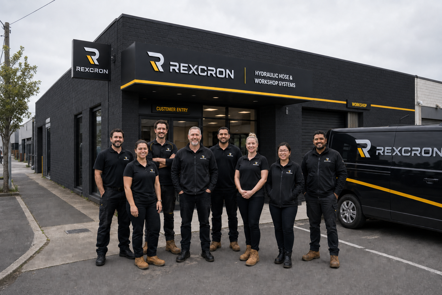 The Rexcron team at work